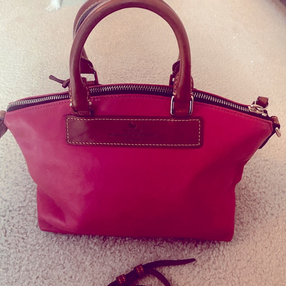Dooney and Bourke Genuine Florentine Vacchetta Leather Bag